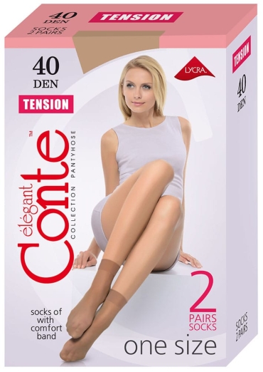 Носки женские CONTE TENSION 40 (2 пара)