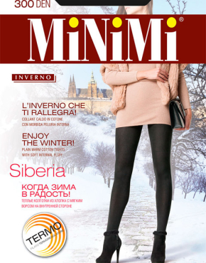 Колготки MiNiMi Siberia 300 Maxi (хлопок с флисом)